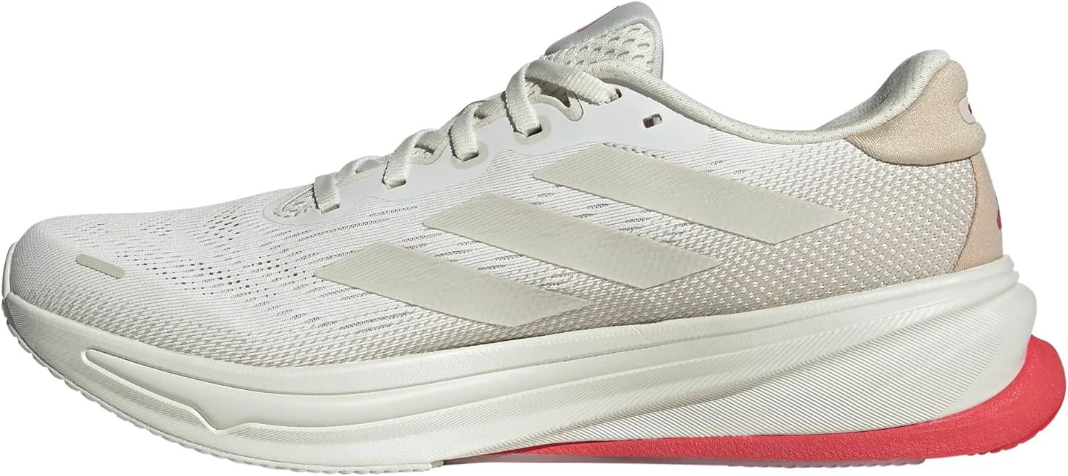 Мужские беговые кроссовки Adidas Supernova Rise 2, серый/серебристый/бежевый — фото 4