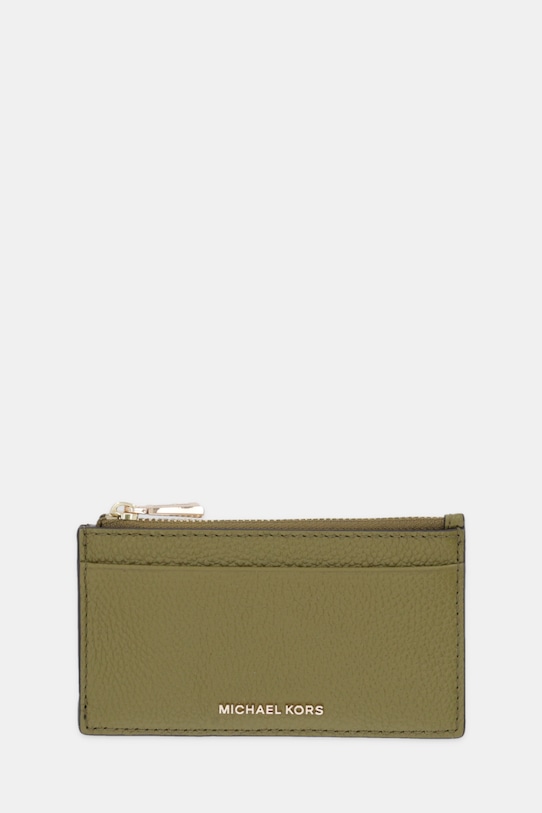 

Кожаный кошелек Michael Michael Kors, зеленый