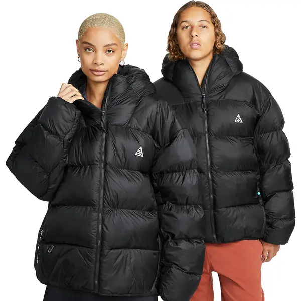 

Куртка Nike ACG Lunar Lake Puffer Jacket 'Triple Black', черный