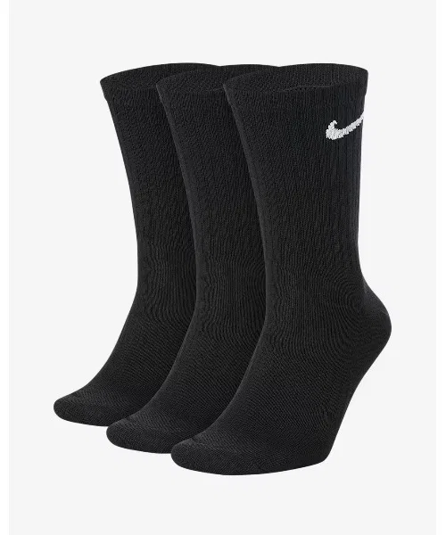 Носки спортивные Nike Everyday Lightweight Crew, 3 пары, черные — фото 4