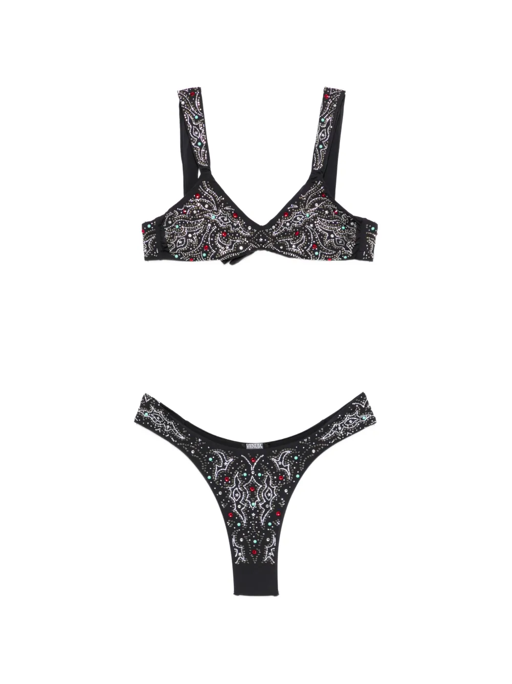 

Украшенный бюстгальтер-бикини Venuja, черный