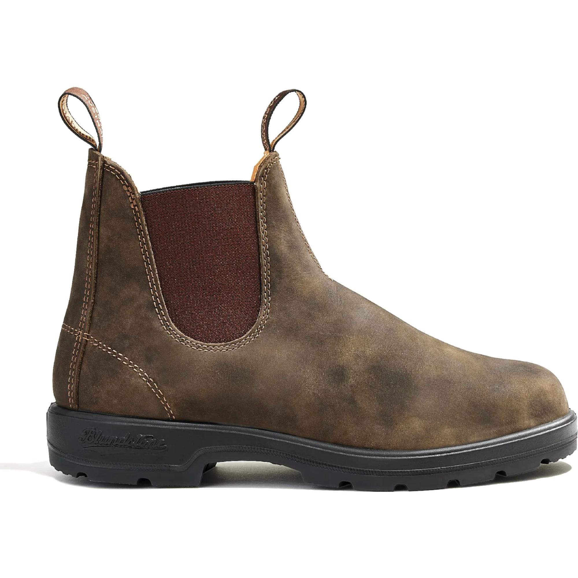 

Мужские классические кожаные ботинки челси #585 Blundstone Australia, Rustic Brown