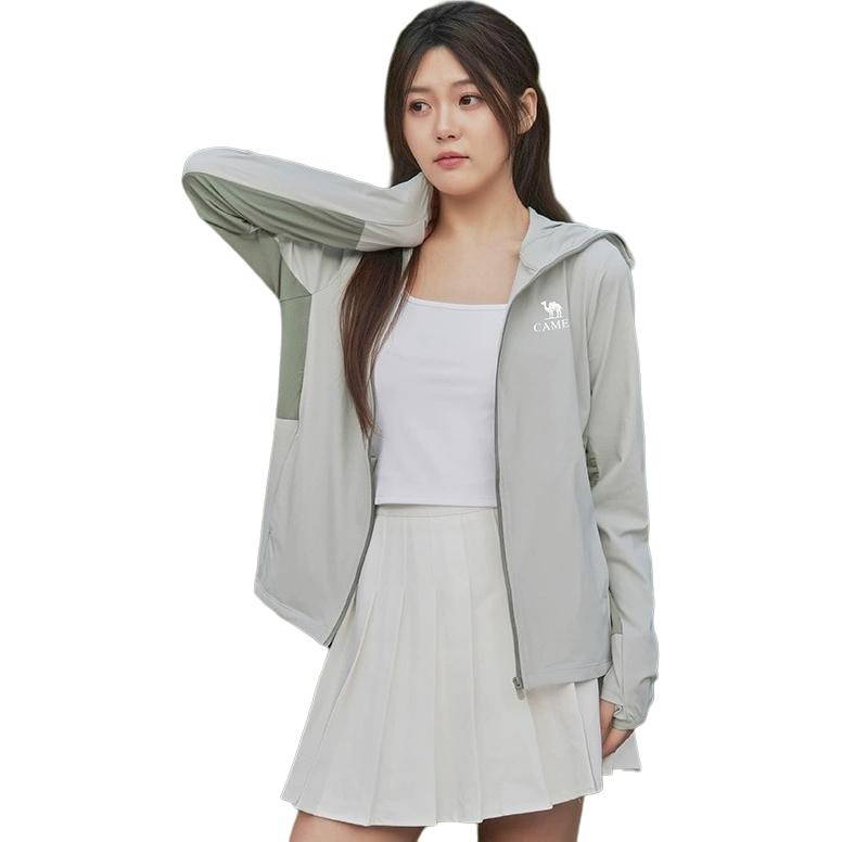 

Дышащая и быстросохнущая одежда с защитой от ультрафиолета для женщин CAMEL, sea foam зеленый/pale зеленый