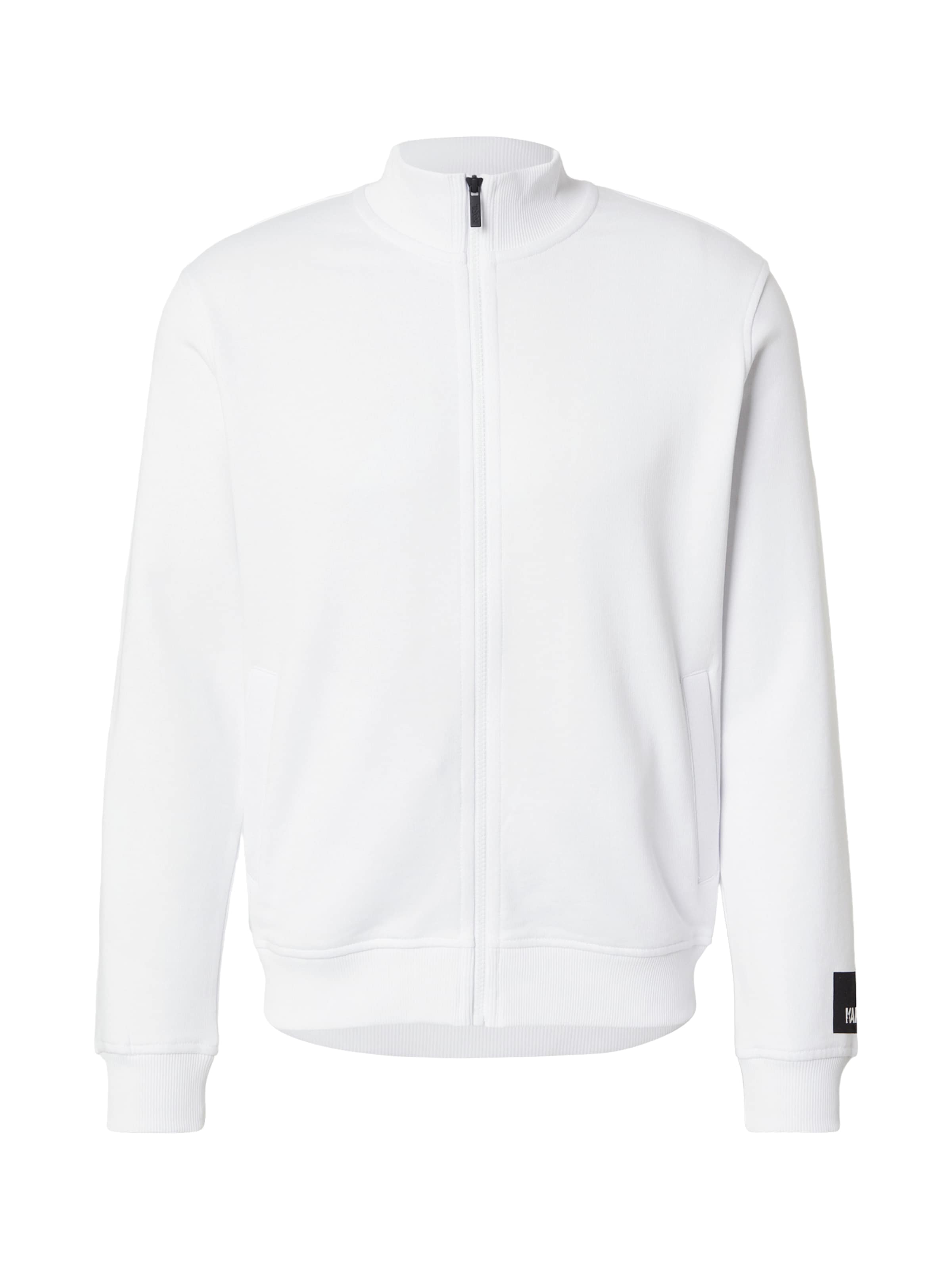 

Karl Lagerfeld Белый худи на молнии