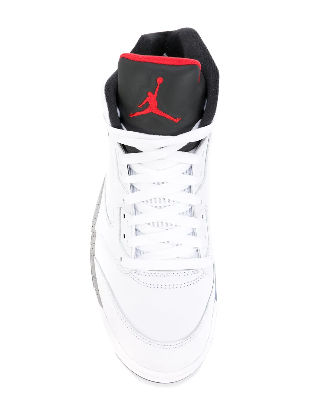 Кроссовки Air  5 Retro Cement Jordan, белый — фото 4