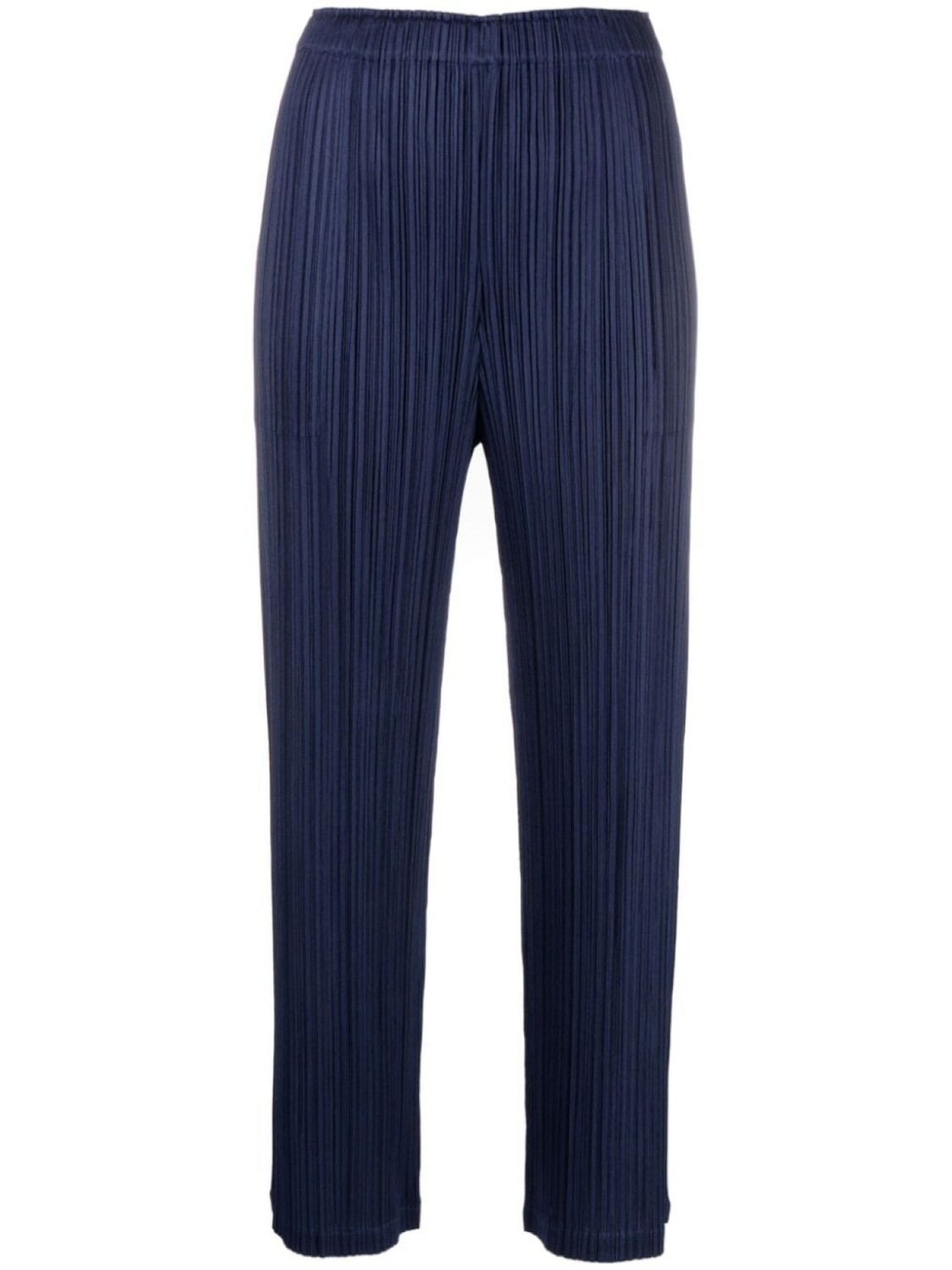 

Pleats Please Issey Miyake укороченные брюки Mc August, синий