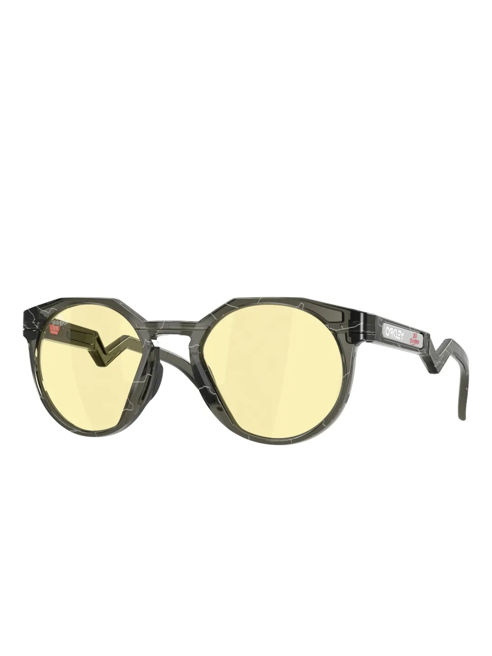 

Солнцезащитные очки в круглой оправе Oakley, черный