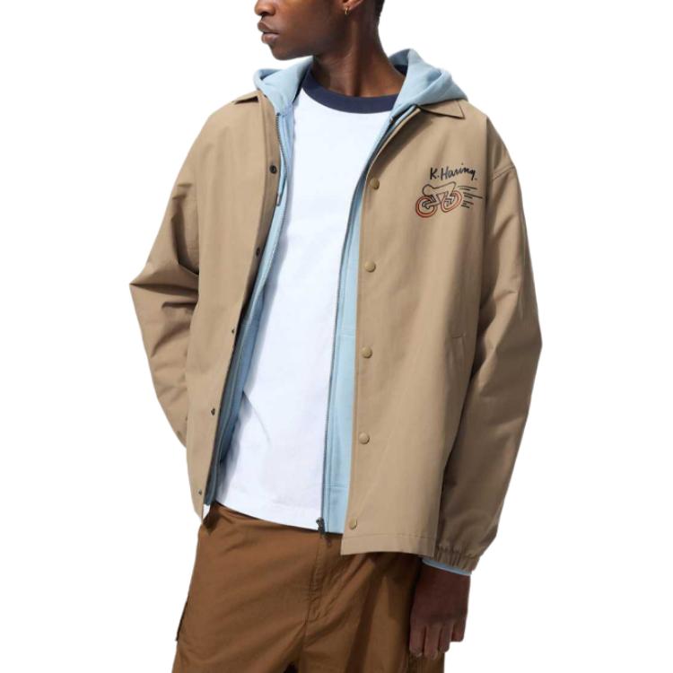 

UNIQLO Куртка мужская тёмно-бежевая, Dark Beige