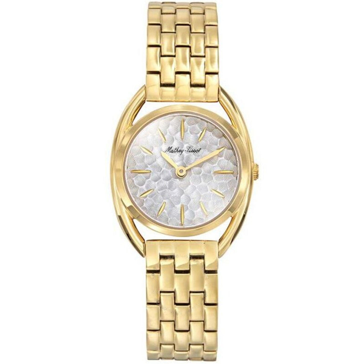

Женские часы Mathey Tissot Saphira с серебристым циферблатом, серебряный