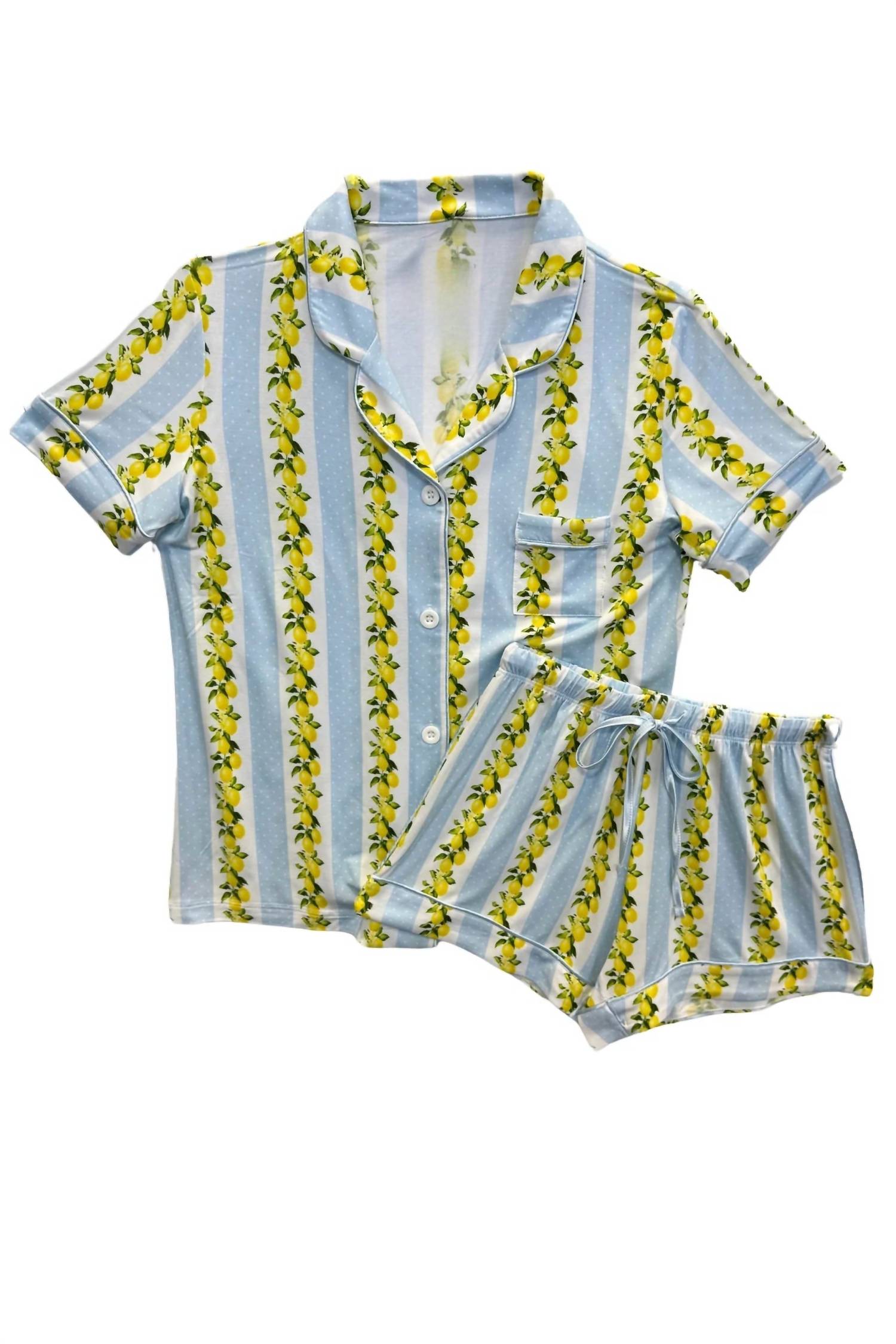 

Детская пижама Lynn с лимонным принтом KatieJnyc, Lemon Print