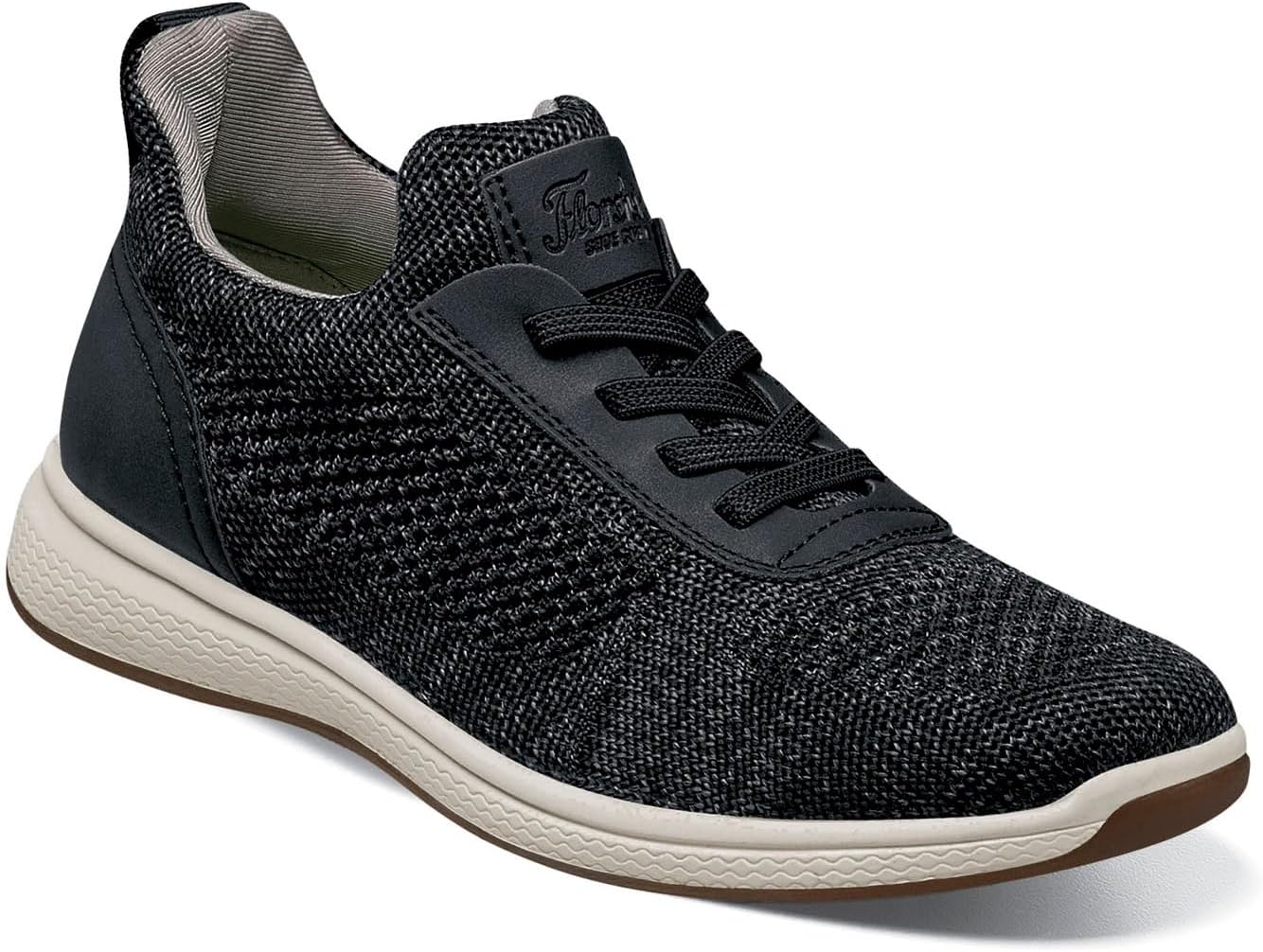 

Кроссовки для мальчиков Florsheim Satellite с эластичными шнурками и трикотажной верхней частью, черный