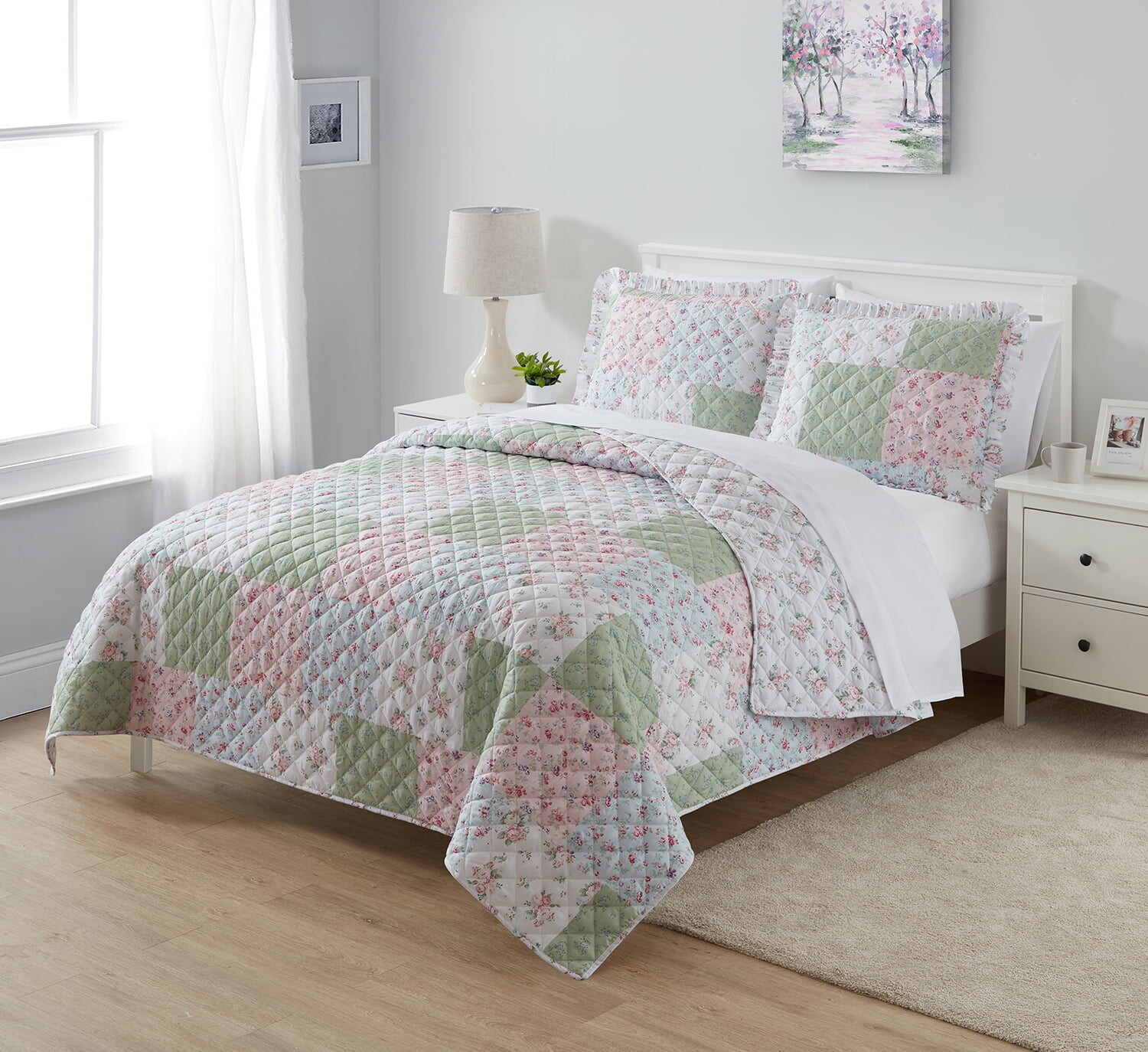 

Комплект постельного белья с цветочным принтом Simply Shabby Chic, мультиколор