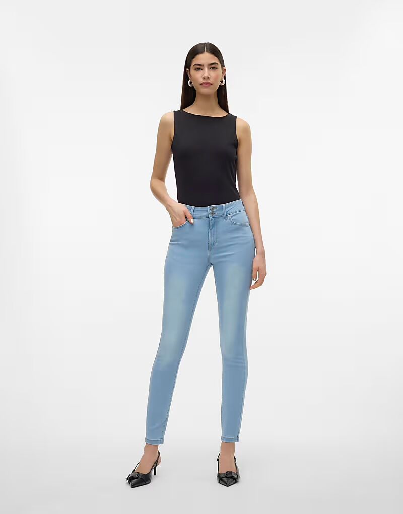 

Джинсы Vero Moda Skinny fit светло-голубого цвета