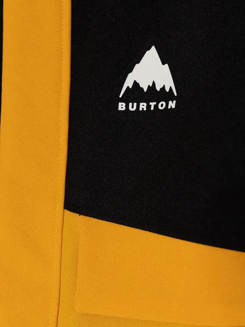 Комбинезон для лыж с капюшоном и цветными вставками Burton, желтый — фото 3