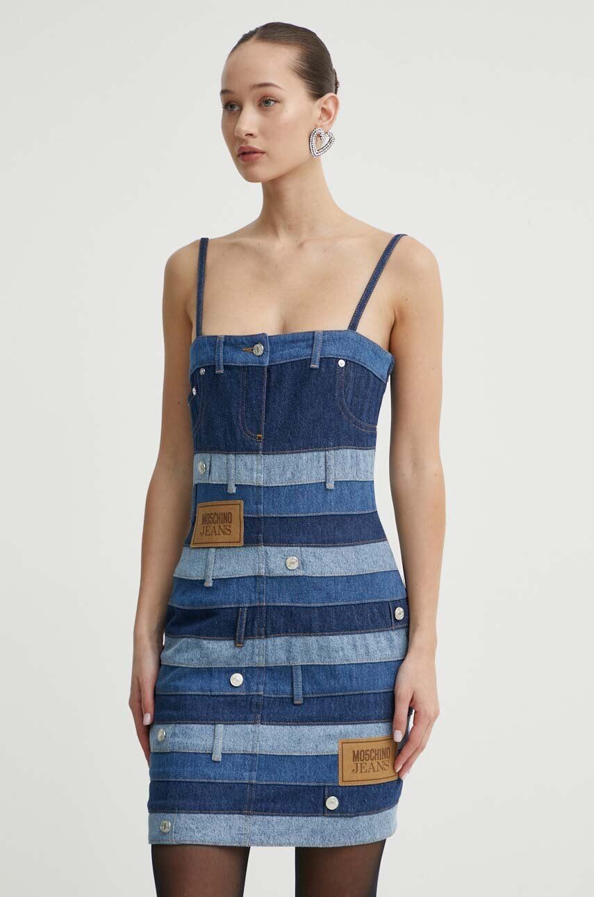 

Джинсовое платье Moschino Jeans, синий