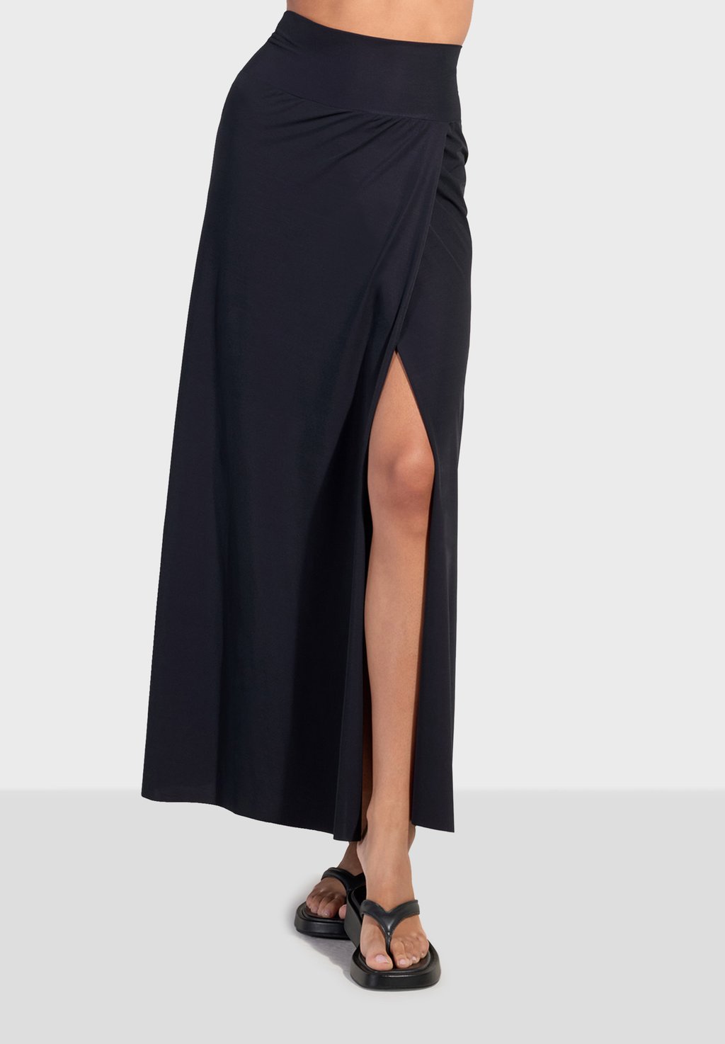 

Юбка с запахом Maxi skirt Pain de Sucre, черный