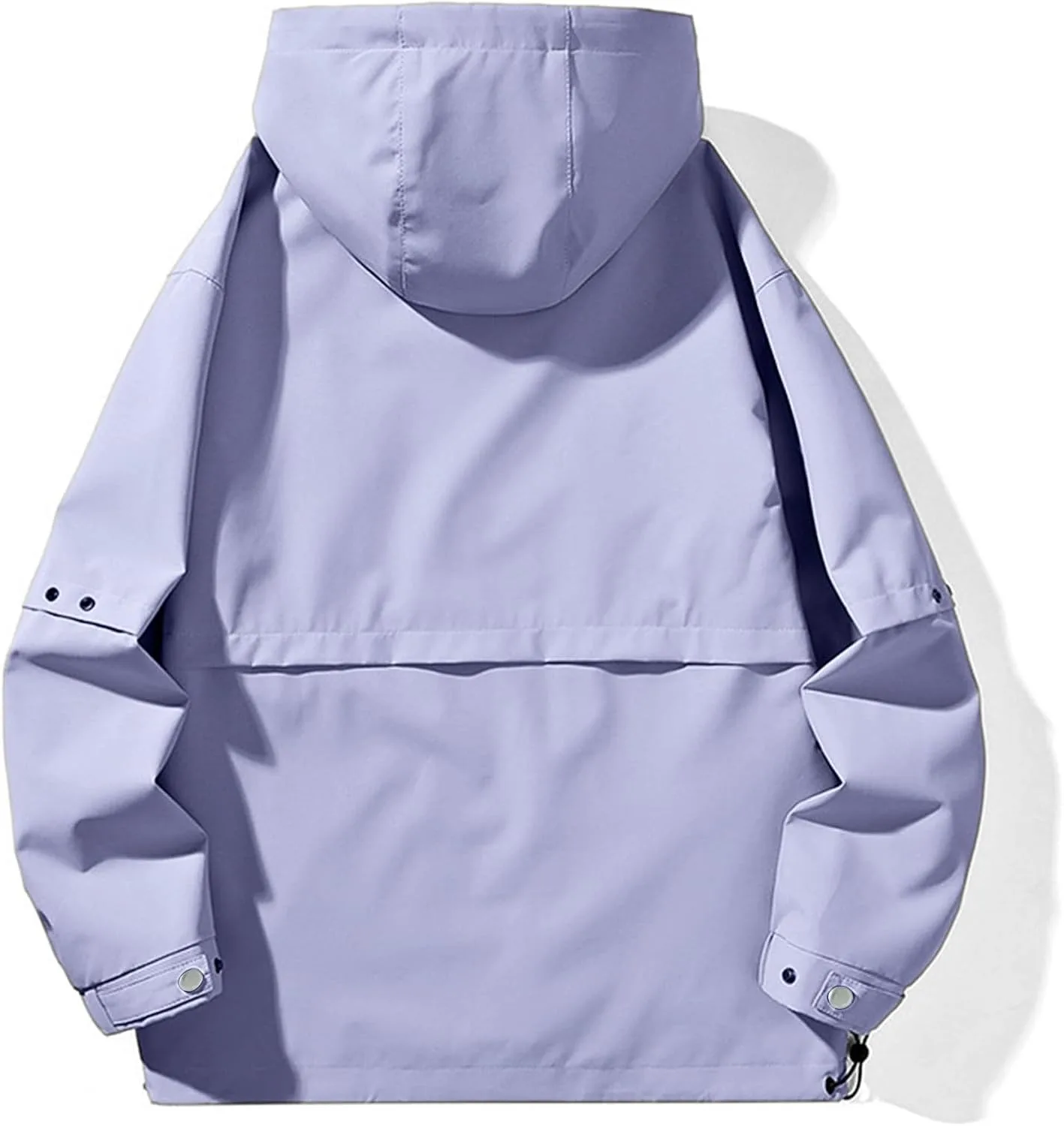 Мужская куртка с капюшоном Waterproof, легкая, компактная, для гольфа, походов и путешествий Generic, фиолетовый — фото 4