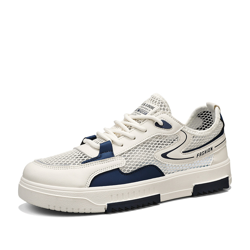 

Низкие повседневные туфли мужские SHOUBA, Beige Blue