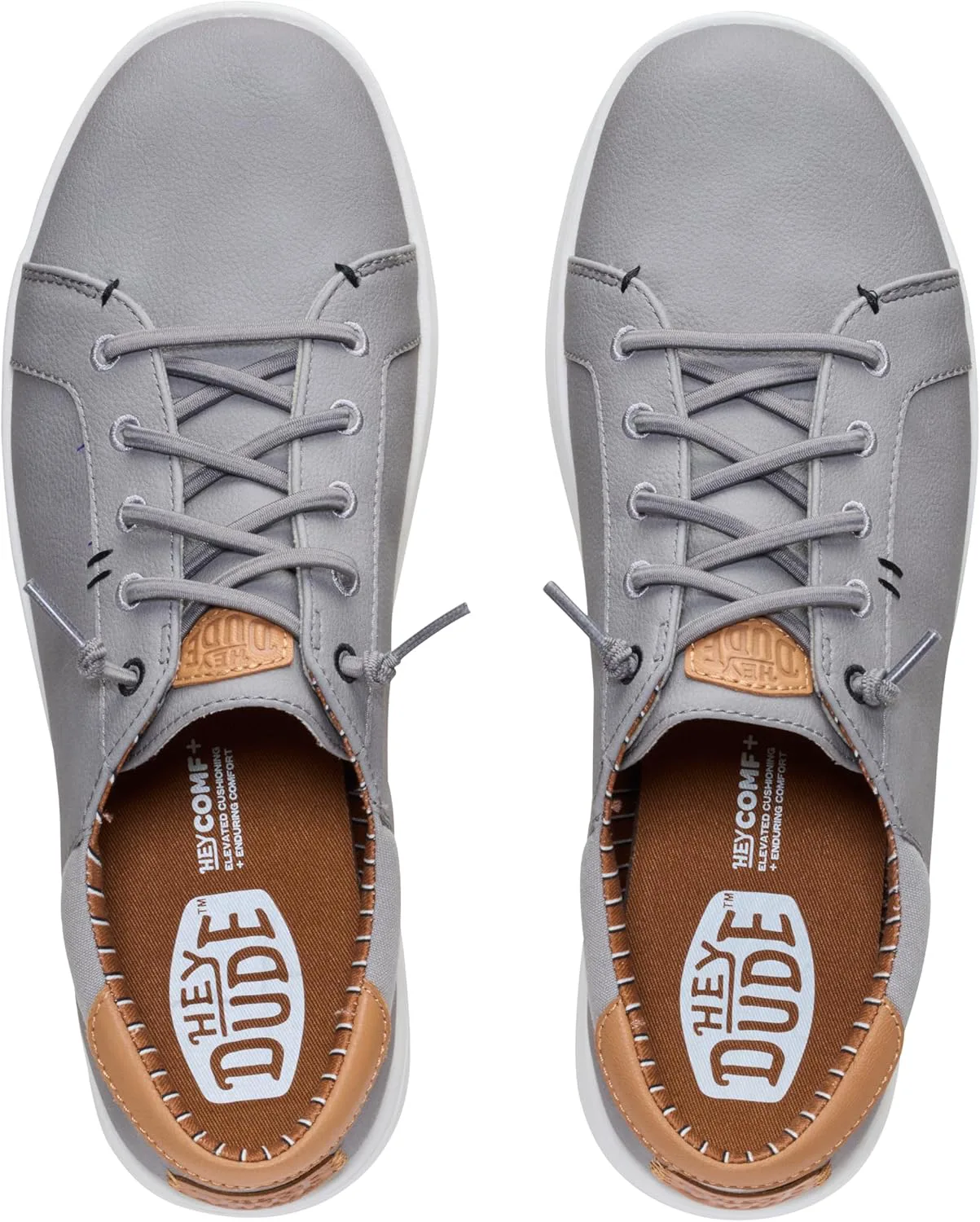 Лоферы HEYDUDE Mens Paul Pro Classic, серый — фото 3