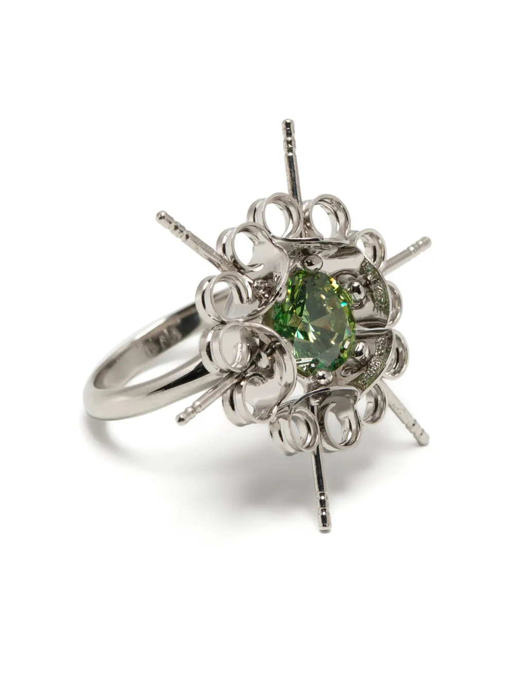

Кольцо Solitaire Pompadour d'heygere, серебяный