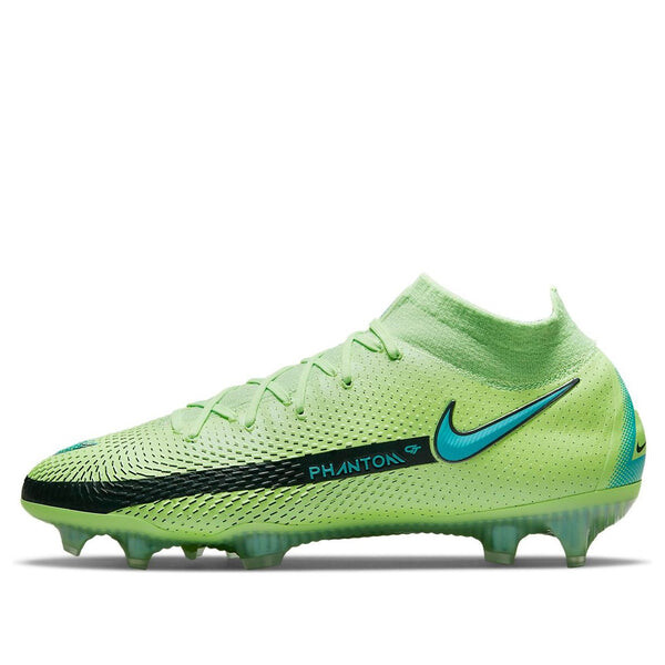 

Кроссовки фантом gt elite df fg Nike, зеленый