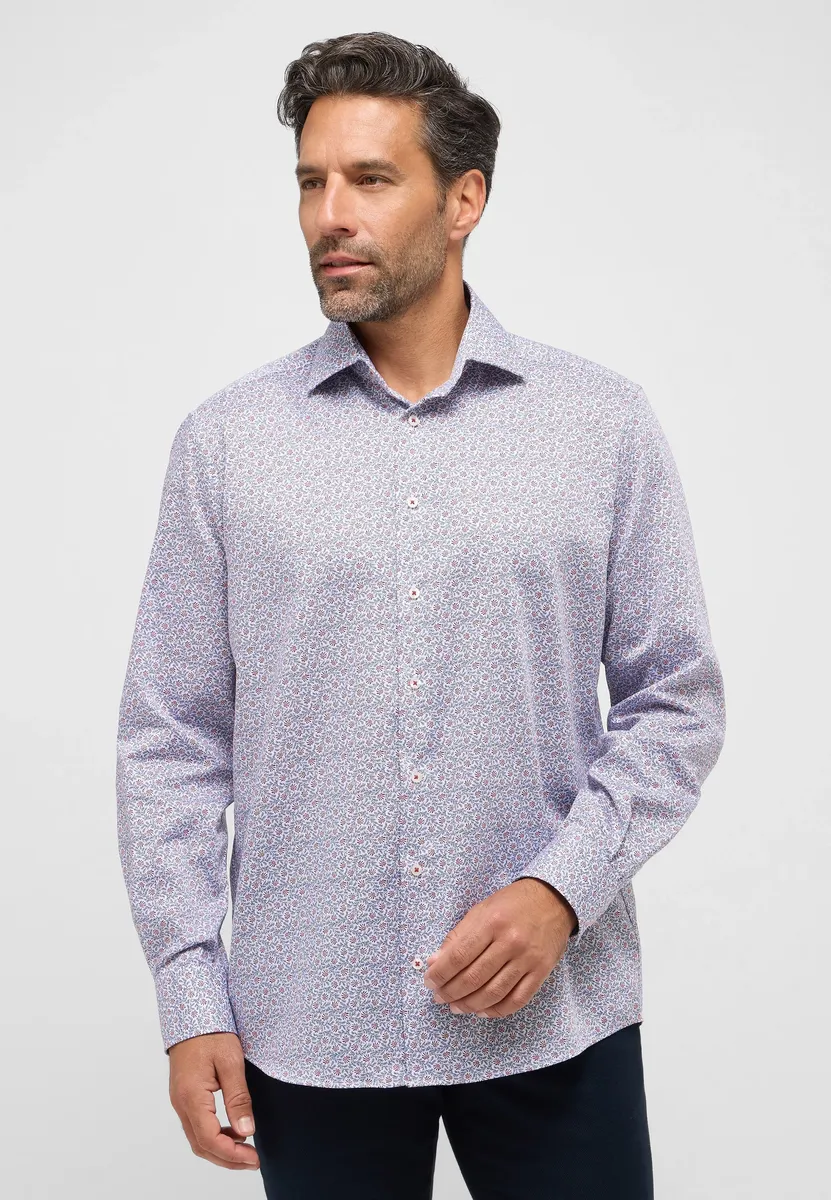 

Рубашка Eterna с длинными рукавами "COMFORT FIT", красный