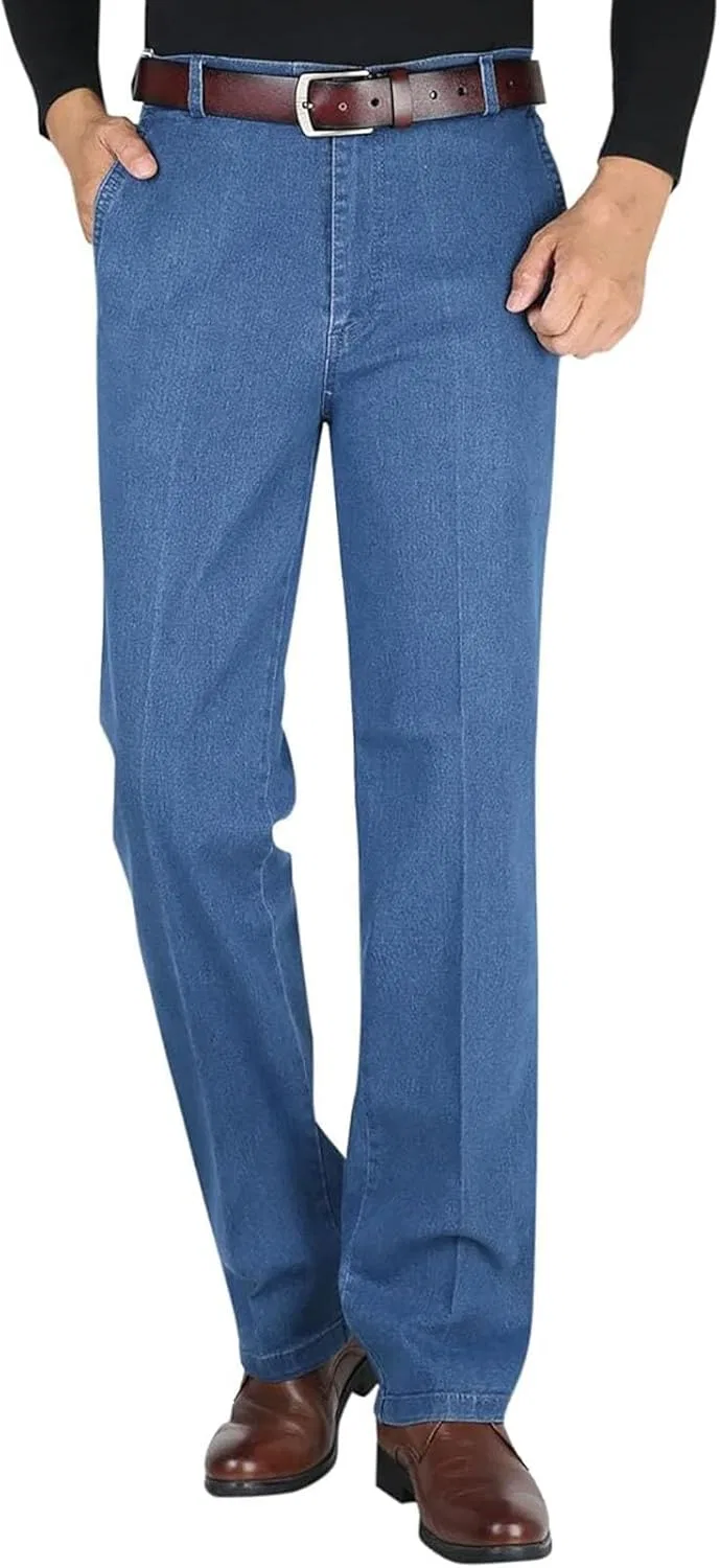 Джинсы прямого кроя Jettjeans, светло-синие