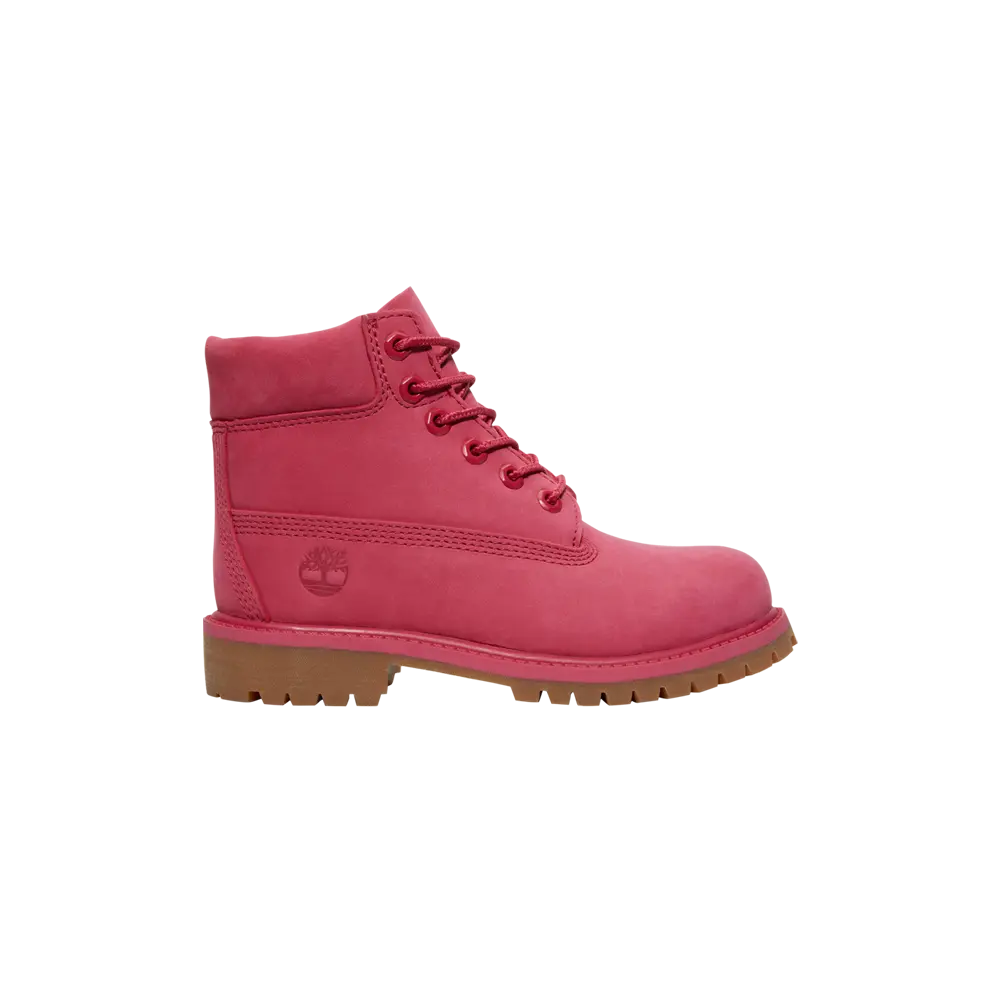 

6-дюймовые ботинки премиум-класса для малышей Timberland, розовый
