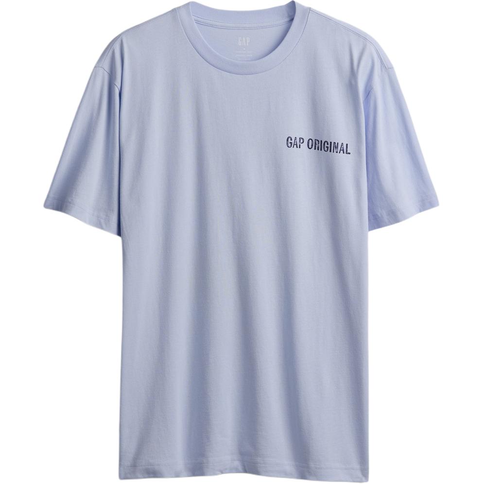 

Футболка Unisex Crew Neck Moderate GAP, светло-синий
