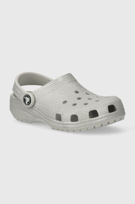 

Crocs Детские тапочки CLASSIC GLITTER CLOG, серый