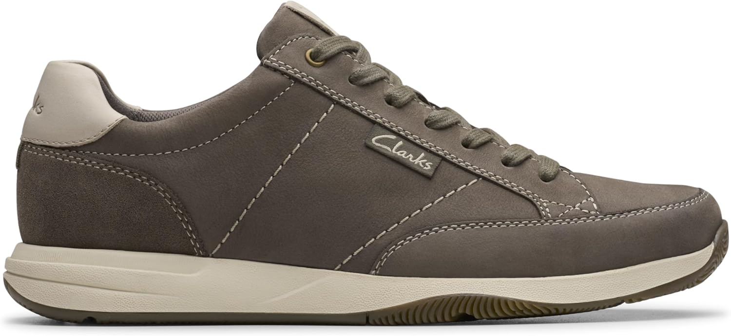 Мужские кроссовки Clarks Townview с шнуровкой, серый — фото 2