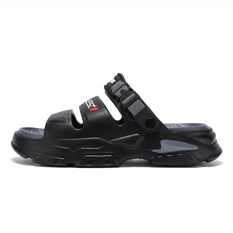 

JEANSWEST Пляжные сандалии мужские черно-серые, цвет Black Gray
