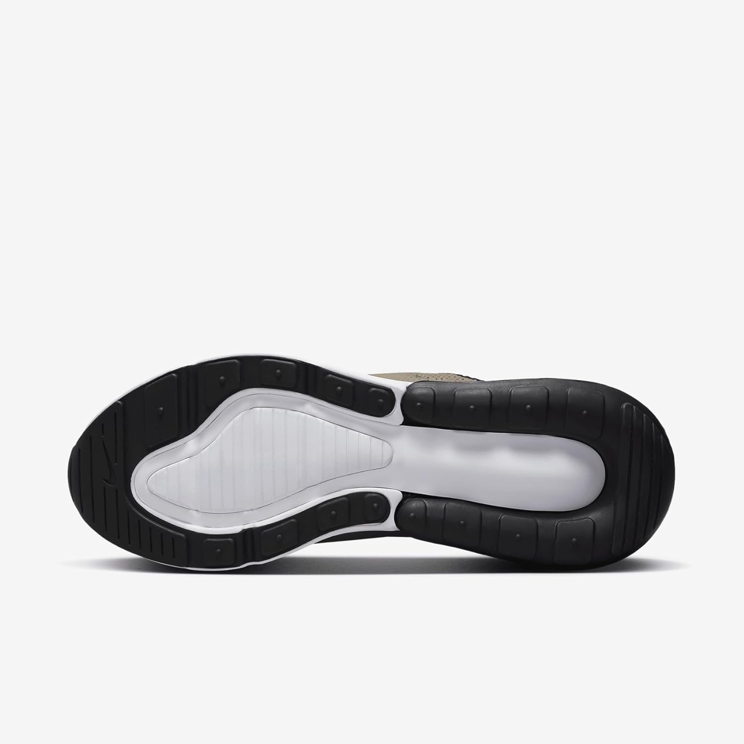 Мужские кроссовки Nike Air Max 270, белый/черный/хаки — фото 2