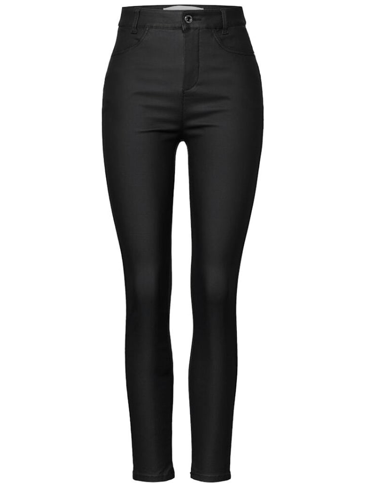 

Тканевые брюки Street One Hose, черный