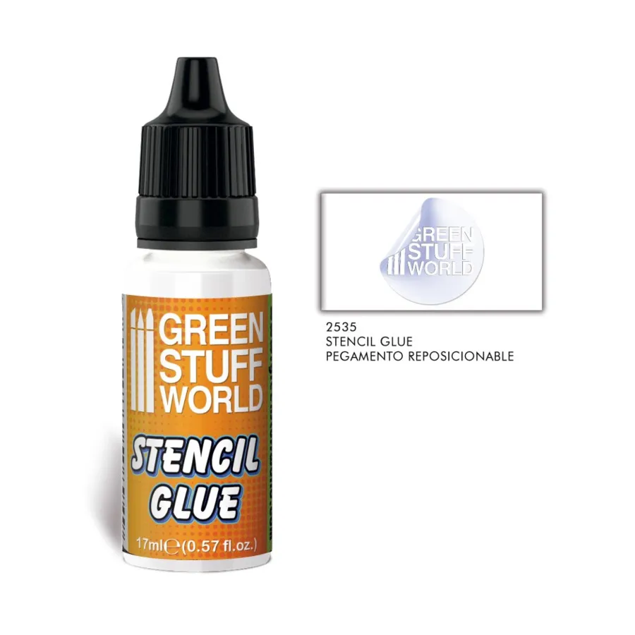 

Трафаретный клей (17 мл), Accessories - Tape, Stencils, Adhesives, & Masking (Green Stuff World)