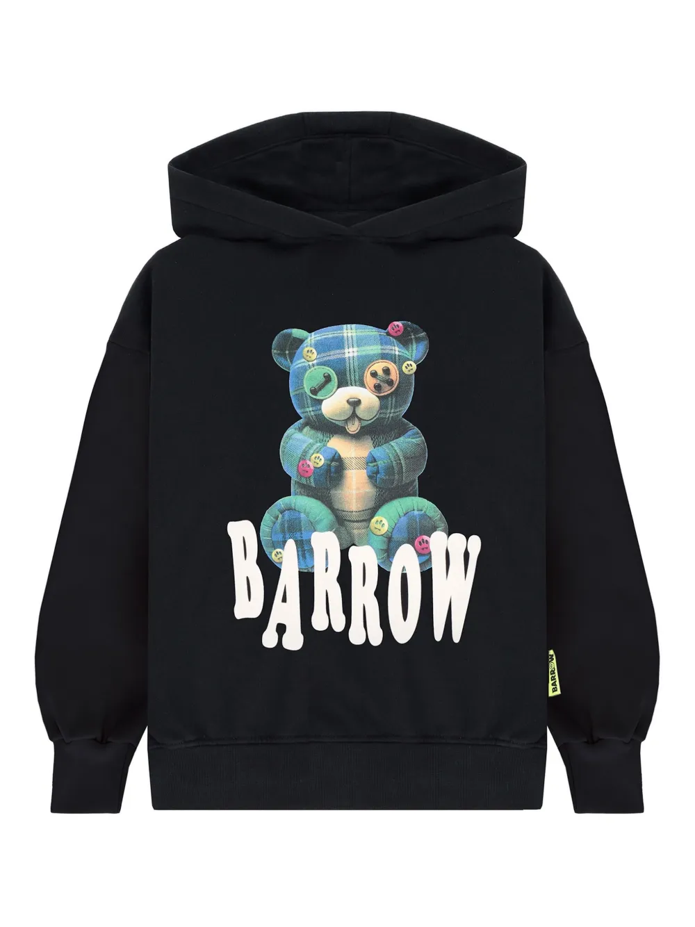 

Худи с принтом медведя Barrow kids, черный