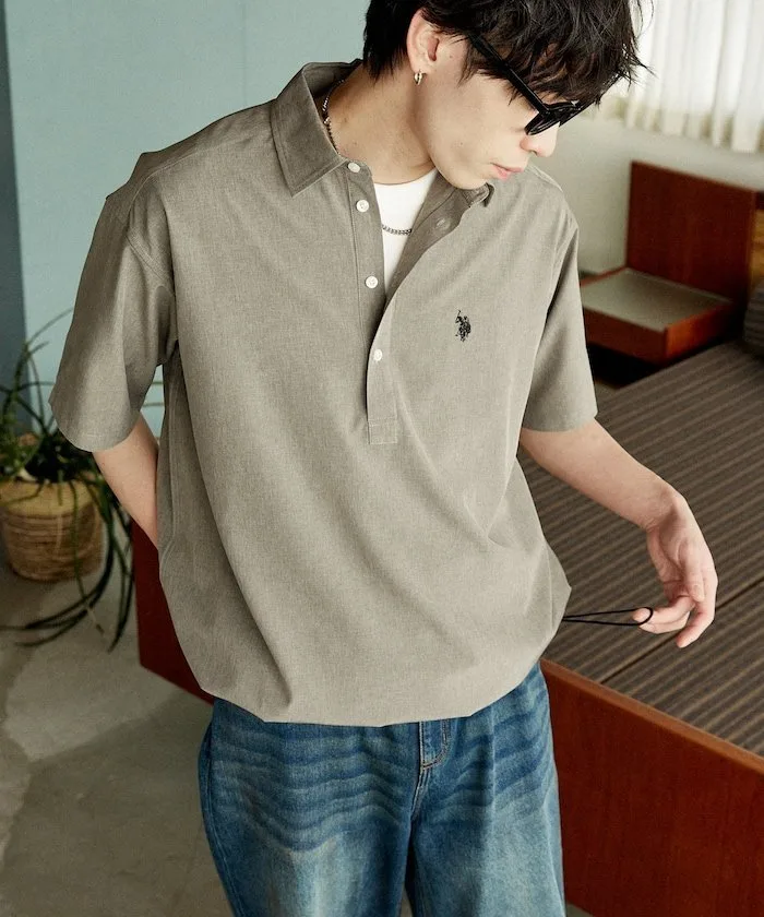 Одноточечный пуловер, ограниченная серия U.S. Polo Assn., gray
