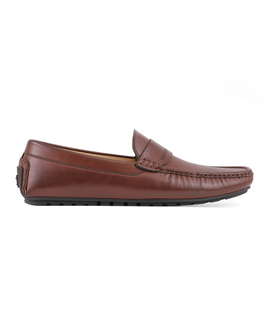 Мужские лоферы Ruven в стиле вождение Tommy Hilfiger, Light brown — фото 2
