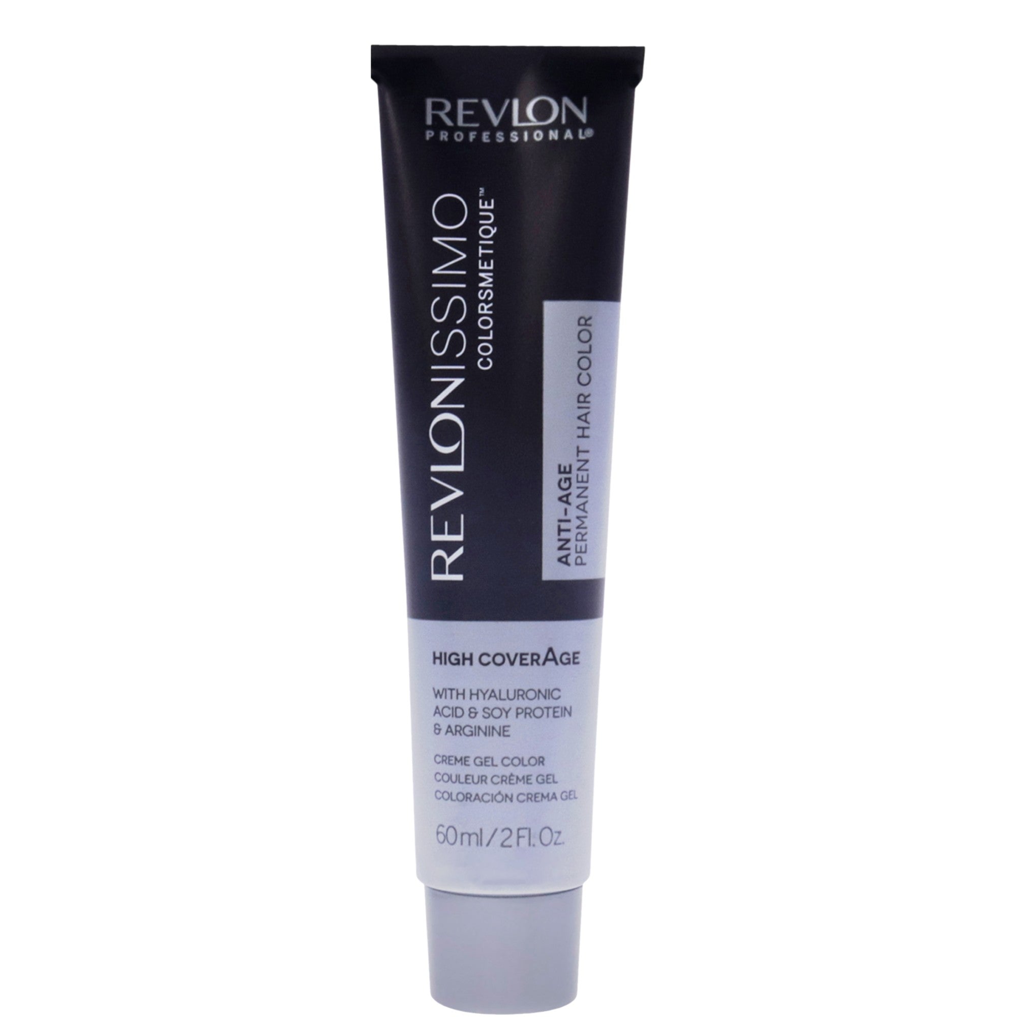 Краска для волос Revlonissimo Colorsmetique High Coverage - 932 Очень светлый золотисто-жемчужный блонд от Revlon, подходит для мужчин и женщин - 2 унции, прозрачный — фото 2
