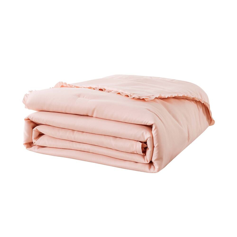 

Альтернативное одеяло Dream On St. James Home с рюшами и пухом, цвет Pearl Blush