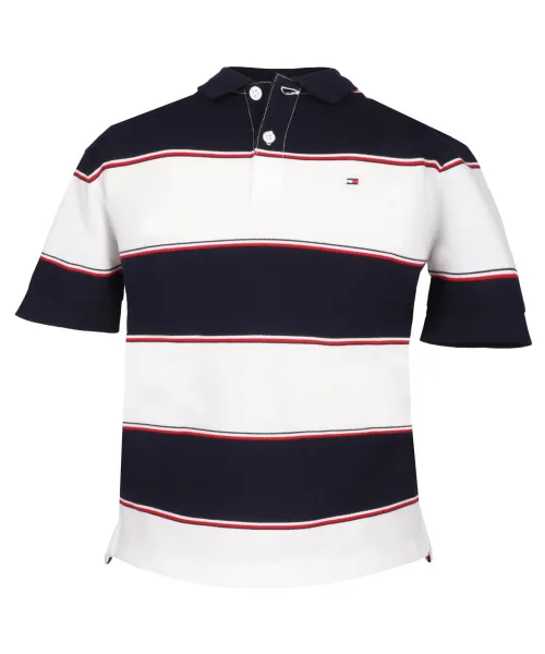

Футболка поло Relaxed fit Tommy Hilfiger, синий