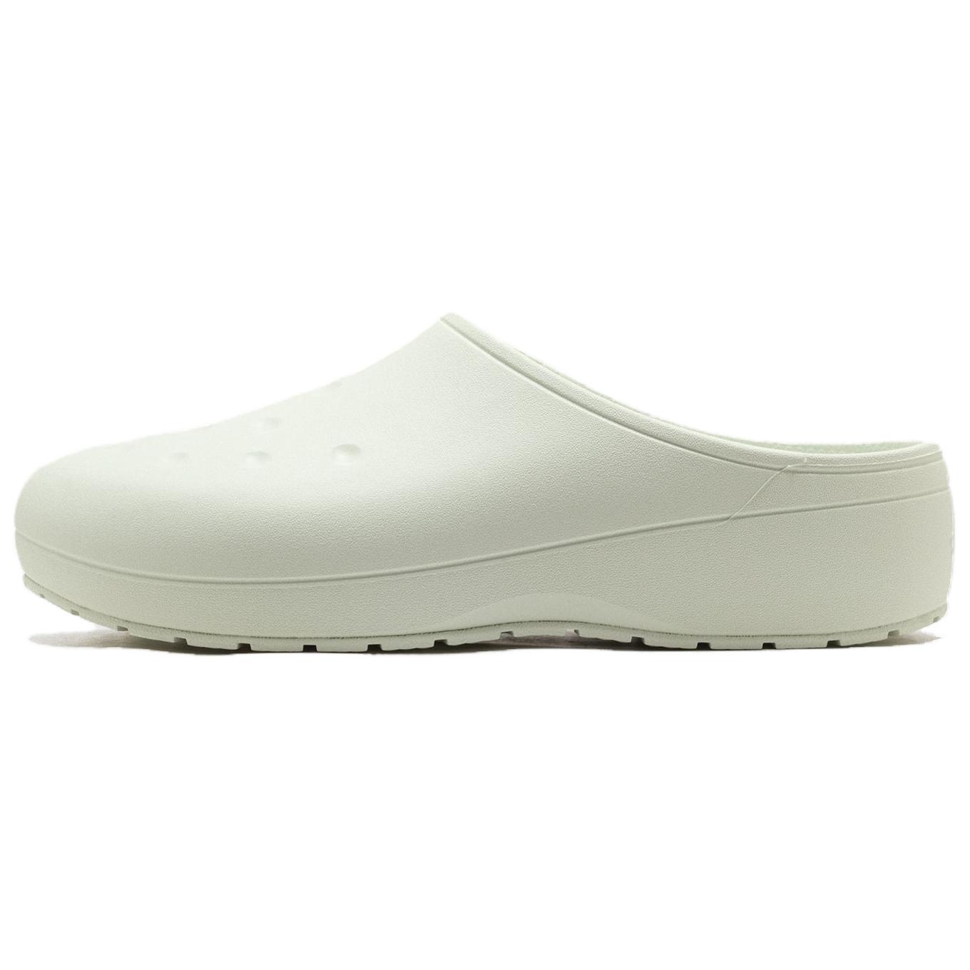Crocs Классические тихие износостойкие тапочки-сабо с закрытым носком унисекс мятно-зеленого цвета