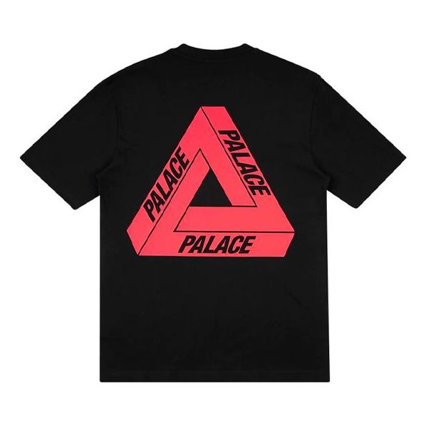 

Футболка PALACE Tri-To-Help limited Red Large Triangle Short Sleeve Unisex Black, черный