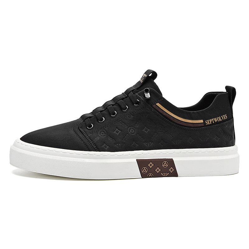 

Низкие мужские кроссовки SEPTWOLVES, Black (Standard Leather Shoe Size)