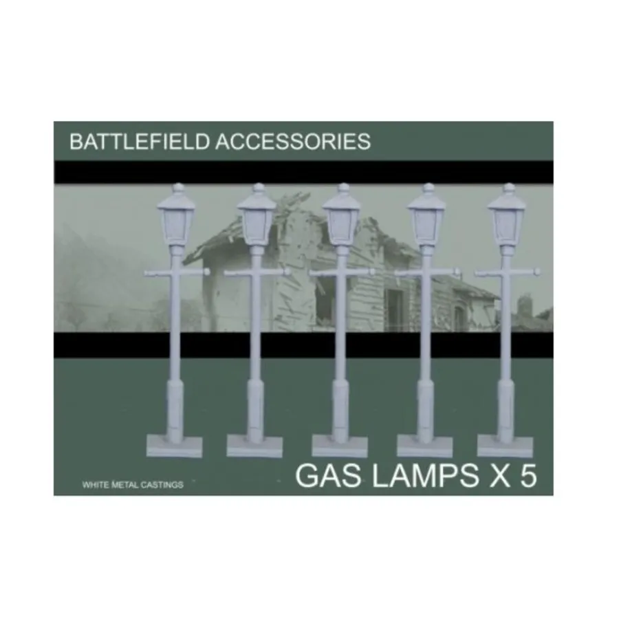 

Газовые лампы, Berlin or Bust WWII Miniatures - Battlefield Accessories