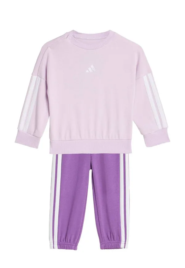 Детский спортивный костюм с тремя полосками, размер 240. Adidas Performance, Ice Lavender White