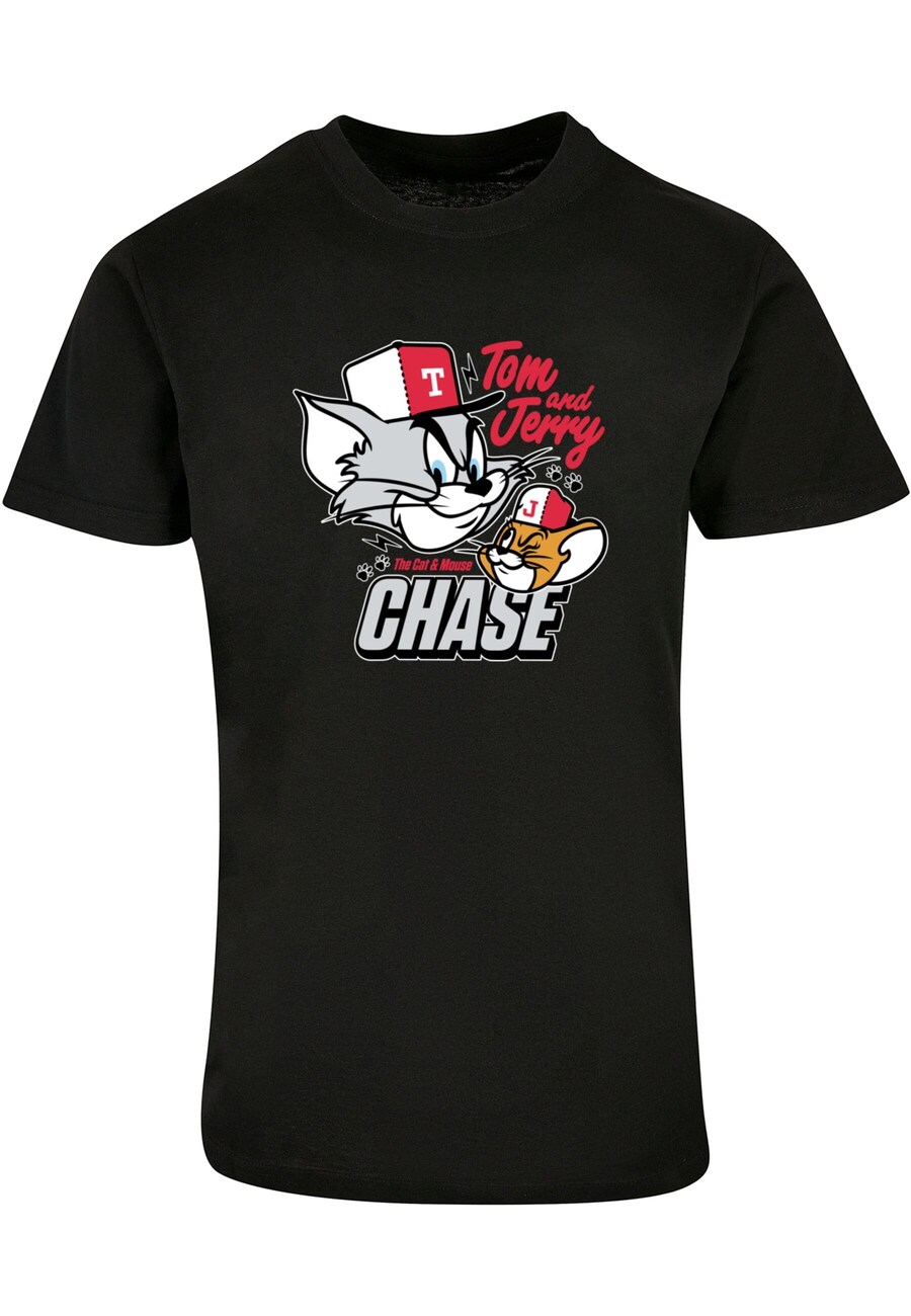 

Классическая футболка ABSOLUTE CULT Shirt Tom and Jerry - Chase, черный