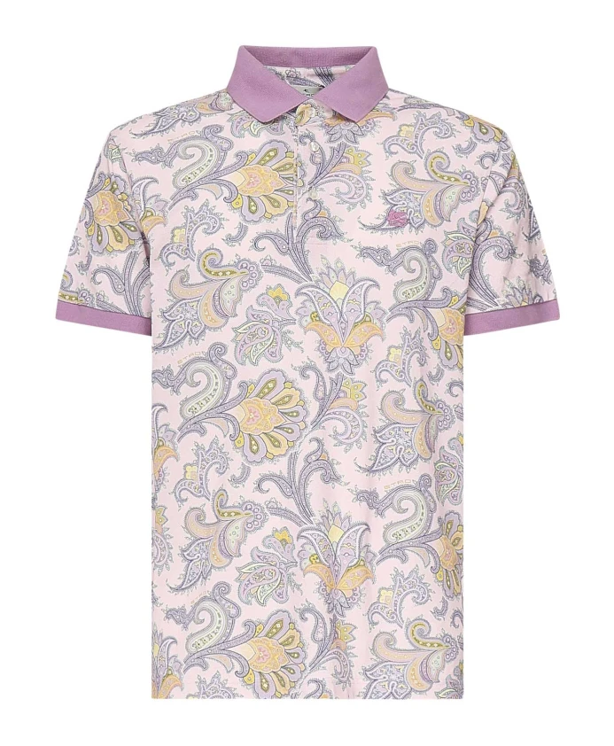 

Хлопковая футболка с вышитым логотипом, розовая. Etro, мультиколор, Розовый, Хлопковая футболка с вышитым логотипом, розовая. Etro, мультиколор