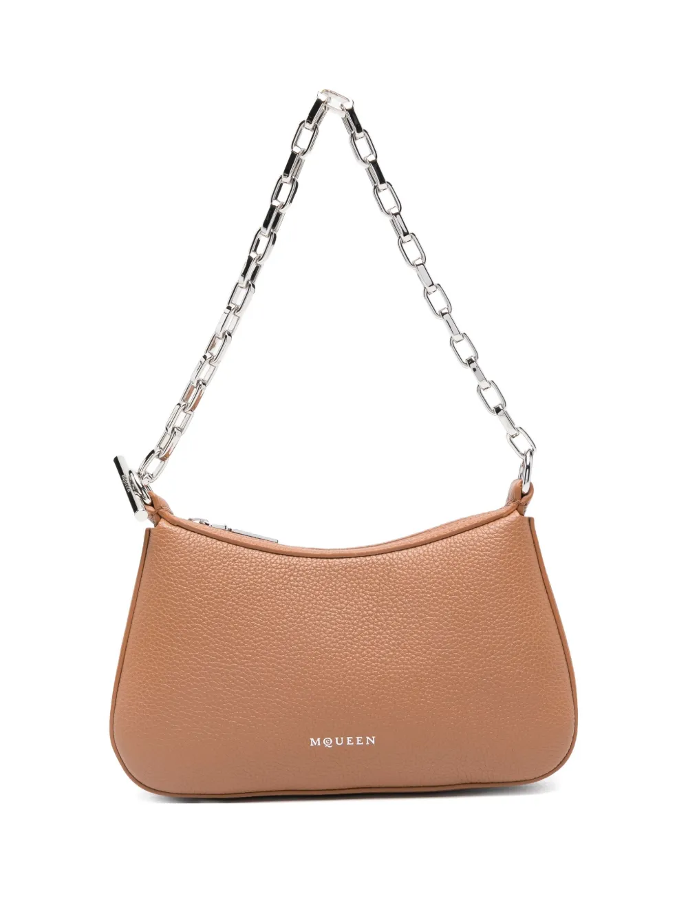 

Мини-сумка на плечо T-Bar с цепочкой Alexander McQueen, коричневый