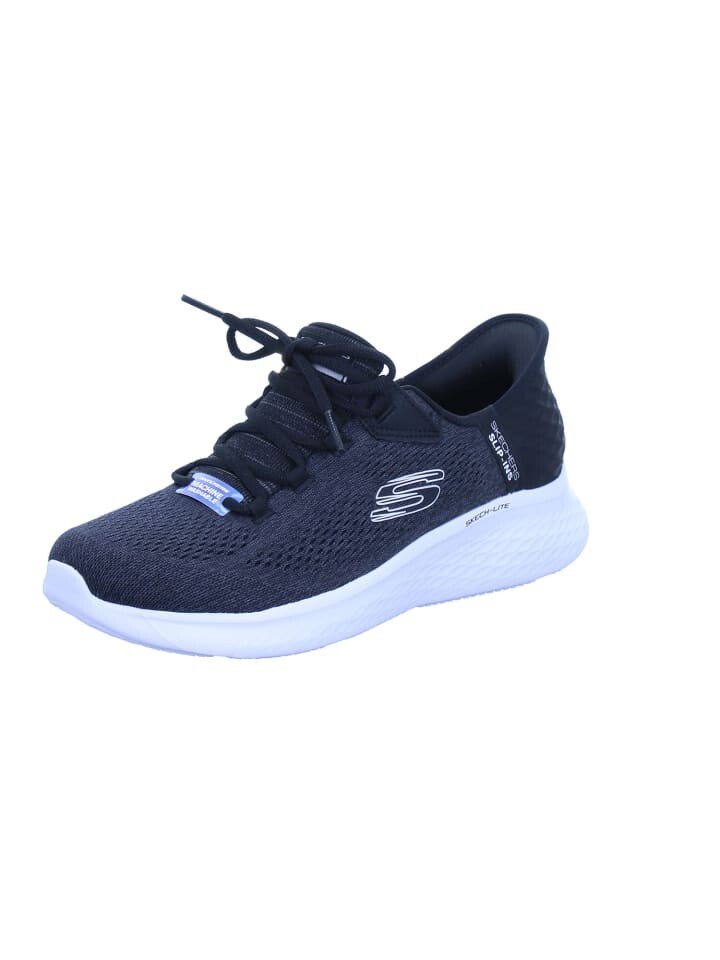 

Кроссовки на шнуровке Skechers, цвет black/white